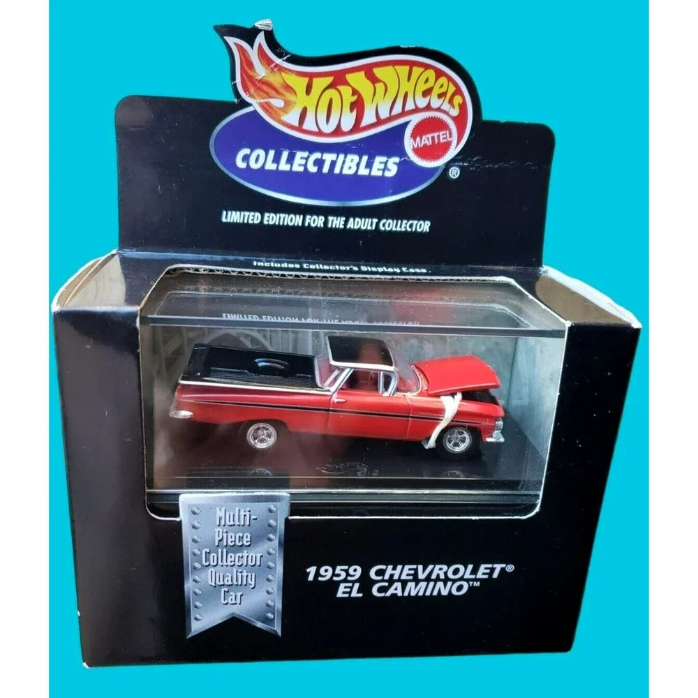 1998 Hot Wheels 1959 CHEVROLET EL CAMINO Pickup Red Cool Collectibles RR 1:64